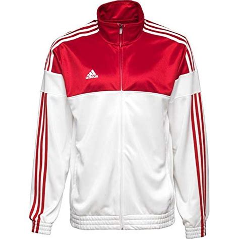 adidas warm up jacke xxl rot weiß|Winterjacken .